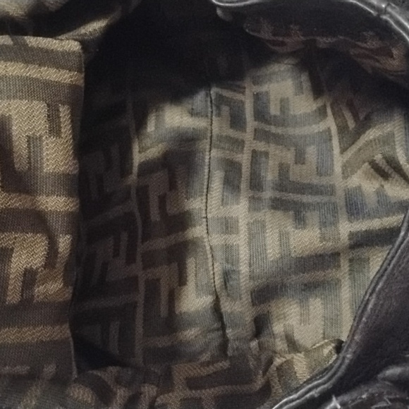 Fendi Vintage Y2K Dk Brown Leather Spy Bag Lk New Perfect! - Picture 12 of 14